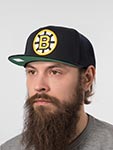 Бейсболка MITCHELL NESS арт. HS8582-BBNBLCK Boston Bruins NHL (черный)